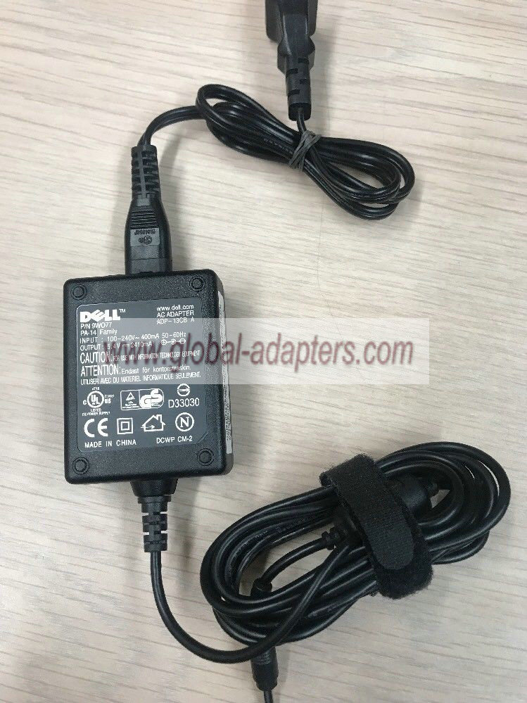 New DELL 9WO77 ADP-13CB 5.4V DC 2410mA AC Power Supply Adapter Charger